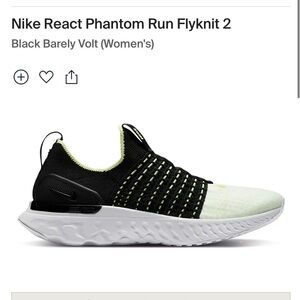 Nike React Phantom Run Flyknit 2 in Green